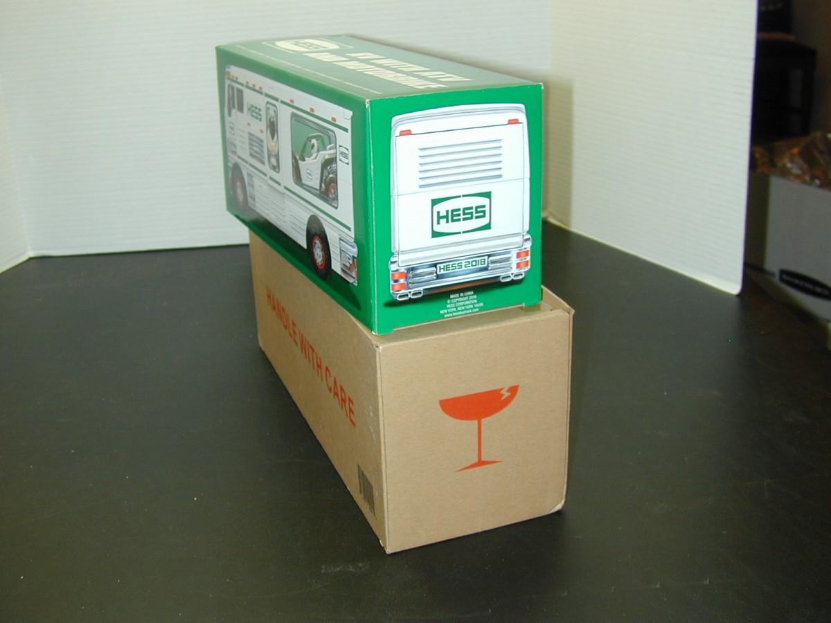 hess rv with atv and motorbike