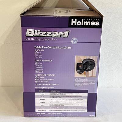 HOLMES ~ Blizzard ~ Oscillating Power Fan ~ Like New