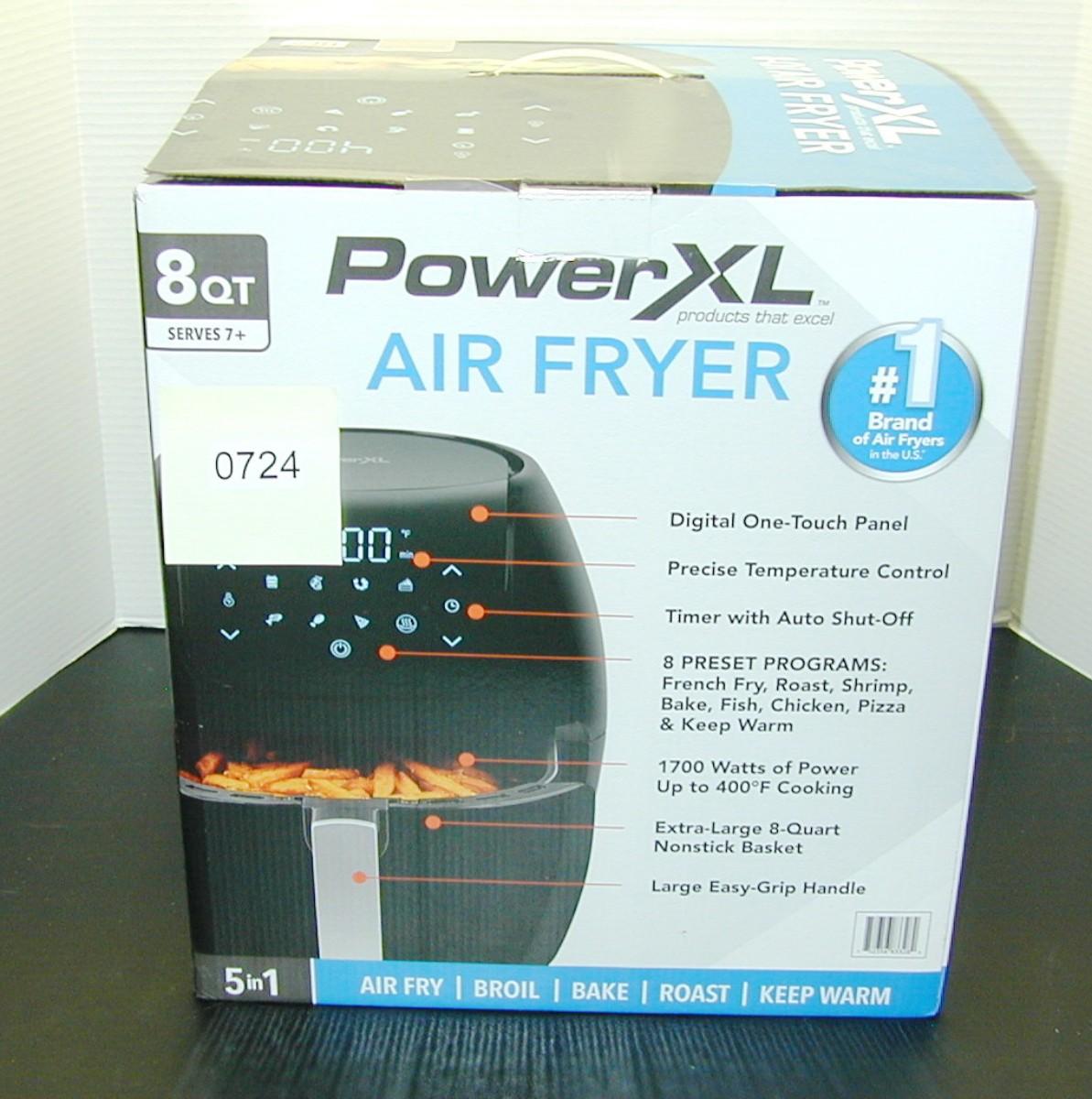 Power XL Air Fryer In Box Lot 724