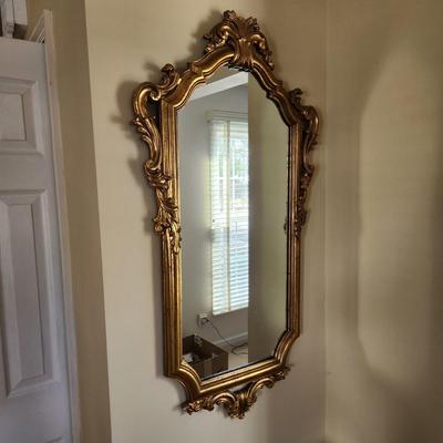 Ornate Wall Mirror 23wx43H