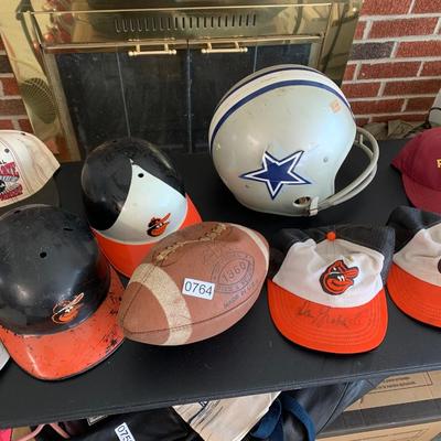 Vintage Sports Hats Helmet Truckers Hats Brooks Robinson Signed - Lot 764