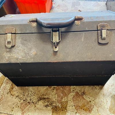Vintage Metal Toolboxes (G-SL)