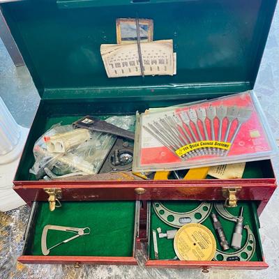 Vintage Metal Toolboxes (G-SL)