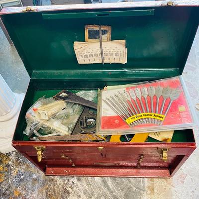 Vintage Metal Toolboxes (G-SL)