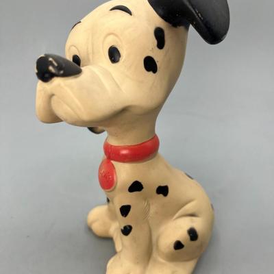 1961 Dell vinyl toy Walt Disney Production 101 Dalmatians Squeaky