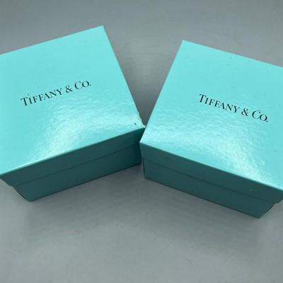 Pair of Tiffany & Co. Empty Jewelry Boxes