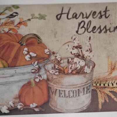 Harvest Blessings (welcome) Mat
