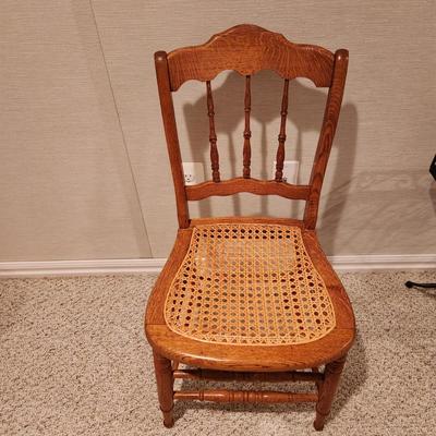 Vintage  Caned Seat Chair