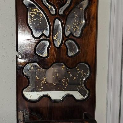 Vintage Wooden Mirror