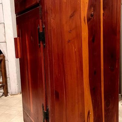 Cedar nightstand