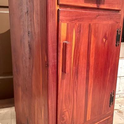 Cedar nightstand