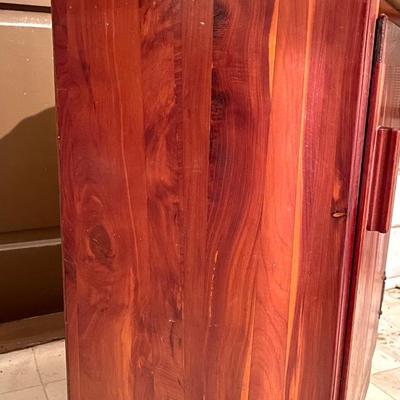 Cedar nightstand