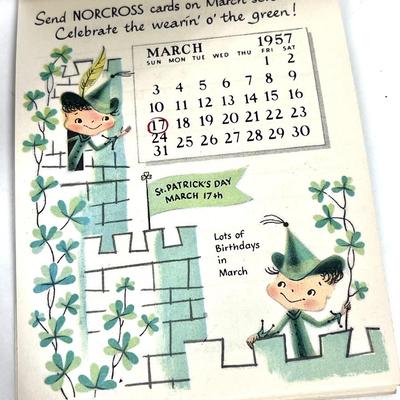 Vintage Hallmark calendars