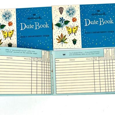 Vintage Hallmark calendars
