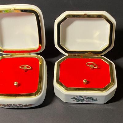 LOT 19C:  Faberge Collectors Egg, Wedgewood Trinket Box,Lenox & Heritage House Music Boxes