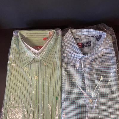 LOT 37C:  New in Package Men's Shirts, Suspenders & Handkerchiefs