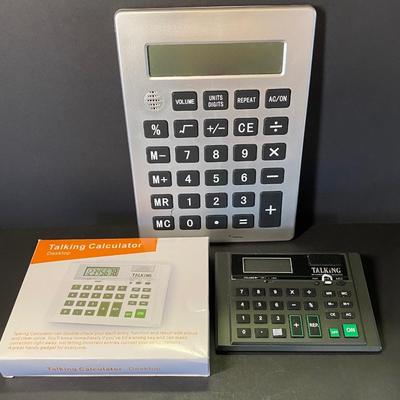 LOT 40C:  Gadgets & More: Calculators, Talking Alarm Clock, Ruby XL HD Magnifier