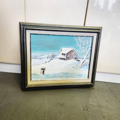 KATHERYN PIPER ORIGINAL OIL PAINTING FRAMED 1986