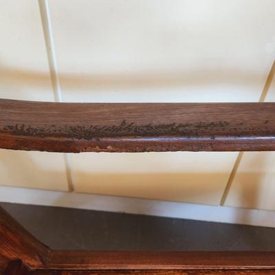 MCM SOLID WOOD CHAIR