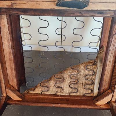 MCM SOLID WOOD CHAIR