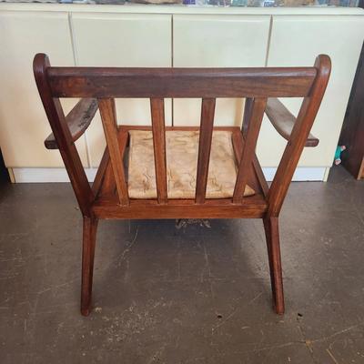 MCM SOLID WOOD CHAIR