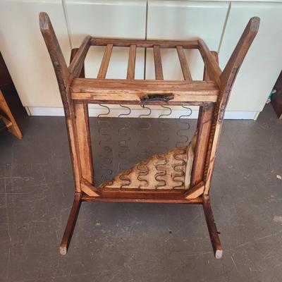 MCM SOLID WOOD CHAIR