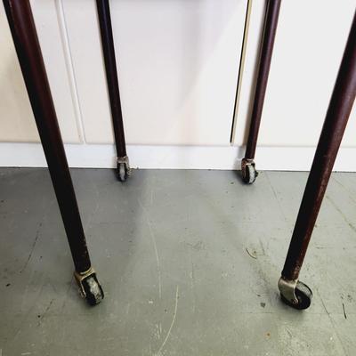 VINTAGE METAL TYPEWRITER TABLE