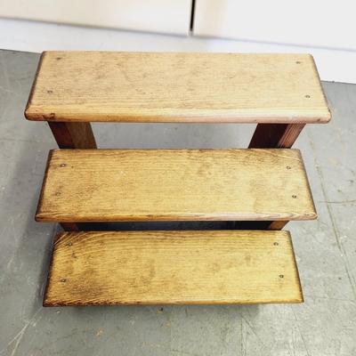 SOLID WOOD HEART STAIRS / STEPS