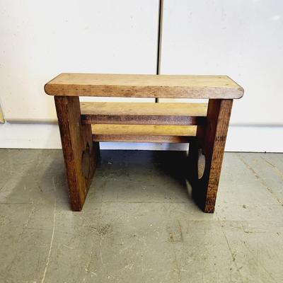 SOLID WOOD HEART STAIRS / STEPS