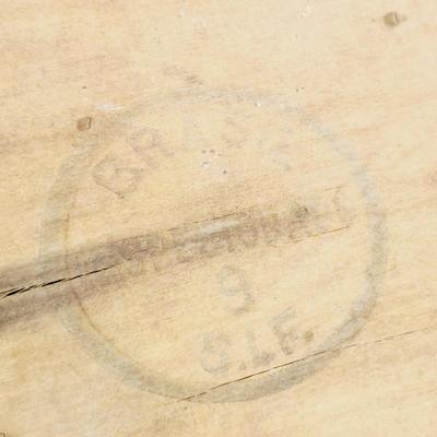 ANTIQUE BRAZILLIAN ARMOUR ROAST BEEF CRATE