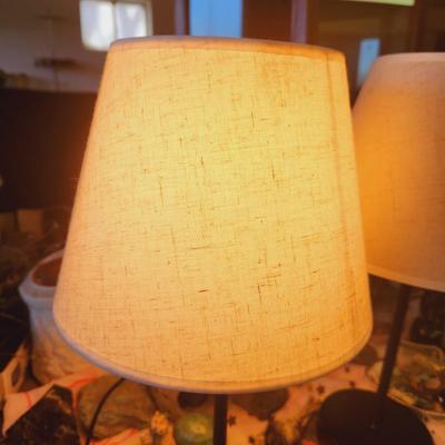 2 WORKING MODERN TABLE LAMPS