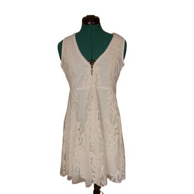 Shyanne Cream Colored Lace Dress S