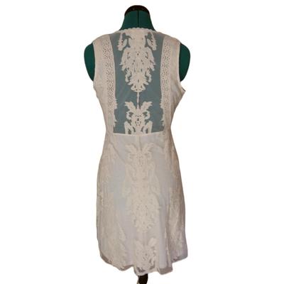 Shyanne Cream Colored Lace Dress S