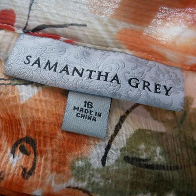 Samantha Grey Blouse 16