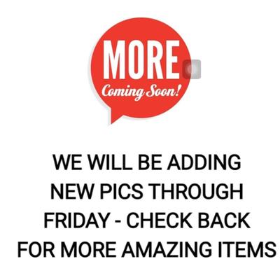 CHECK BACK FOR MORE AMAZING ITEMS