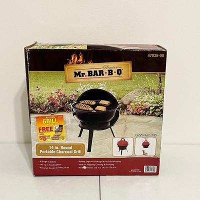 MR. BAR B Q ~ Portable Charcoal Grill