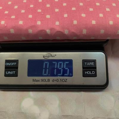 WAMSUTTA OTC PINK & WHITE FABRIC