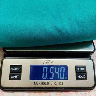 TEAL STRETCHY LIGHTWEIGHT FABRIC
