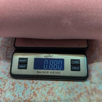 PINK FELT FABRIC