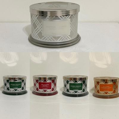 HOMEWORX ~ Five (5) ~ Scented Candles ~ New