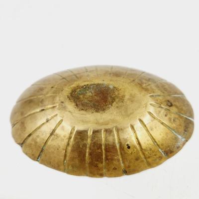 CUTE ETCHED BRASS DISH