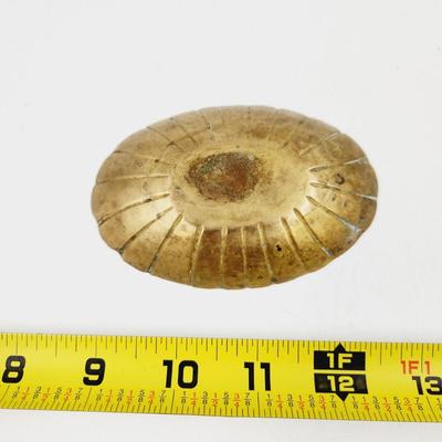 CUTE ETCHED BRASS DISH