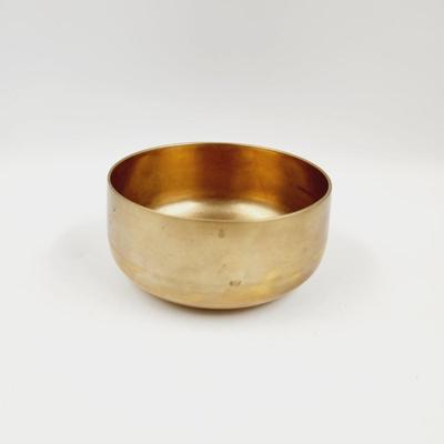 SMOOTH BRASS KOREAN BOWL