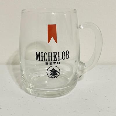 MICHELOB ~ Four (4) Logo Beer Mugs