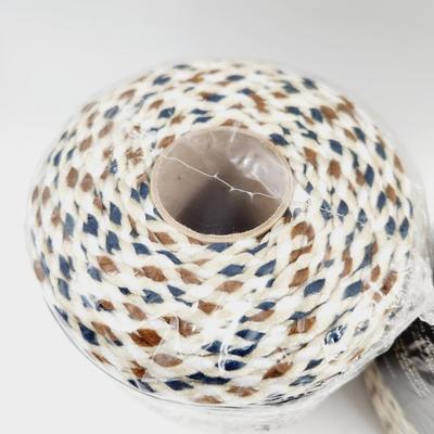 2 DIFFERENT NEW MAXI CORD MACRAME BRAIDED CORD