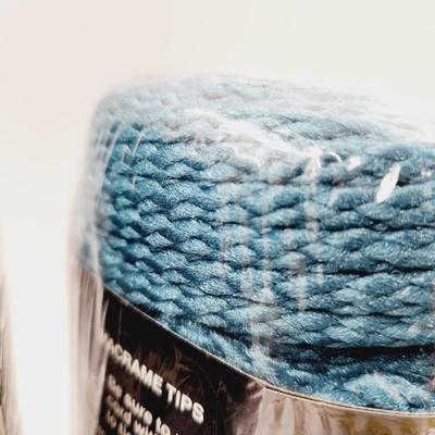 NEW TURQUOISE MAXI CARD MACRAME CORD