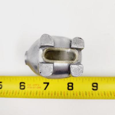 CUTE LITTLE PEWTER PIGGY BANK