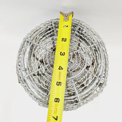 VINTAGE METAL EGG CARRIER W/ LID