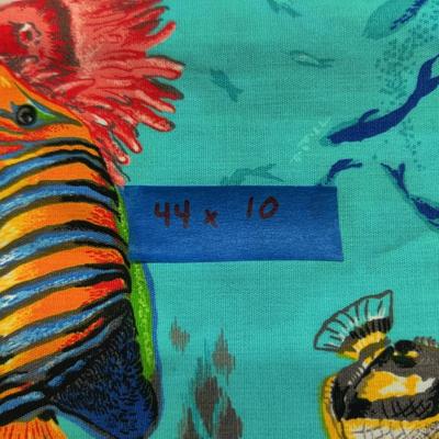 VIBRANT UNDER THE SEA FABRIC PIECE
