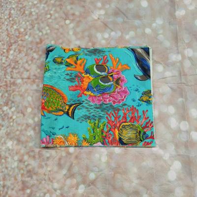 VIBRANT UNDER THE SEA FABRIC PIECE